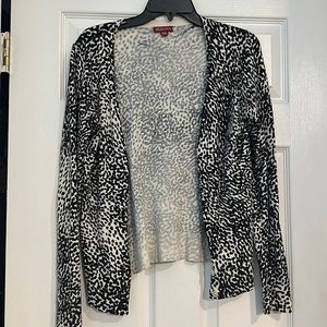 Long Sleeve Patterned Cardigan
